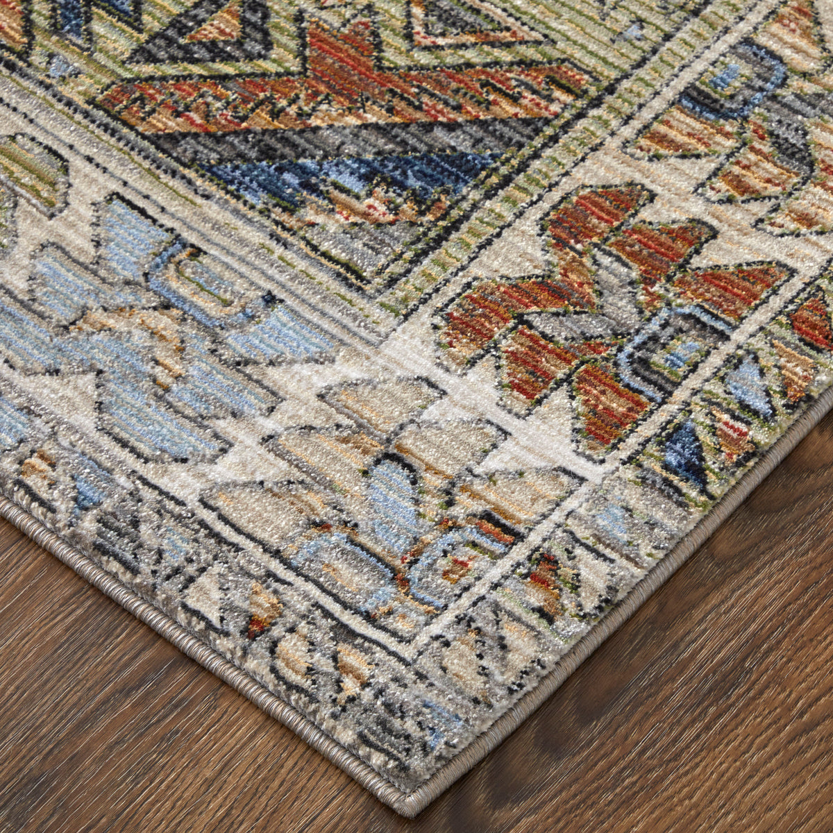 Melrose 39P0F Ivory/Multi Rug by Feizy
