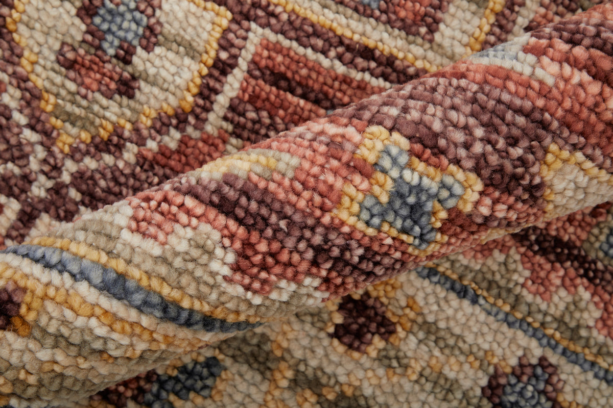 Fillmore 69CKF Rust/Beige Rug by Feizy