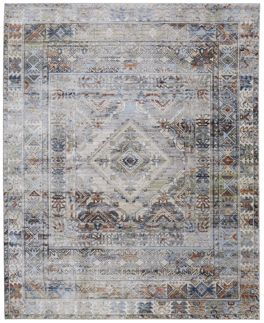 Melrose 39P0F Ivory/Multi Rug by Feizy