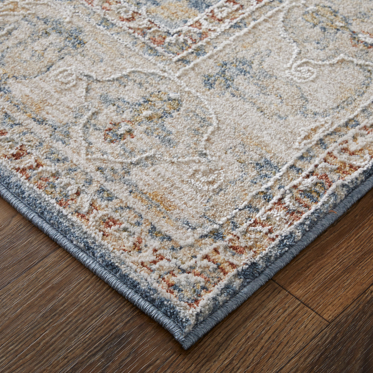 Pasha 39M4F Ivory/Multi Rug by Feizy