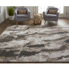 Vancouver 39FGF Charcoal/Beige Rug by Feizy