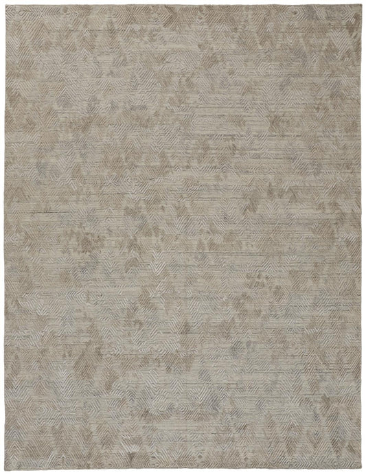 Elias 6718F Gray/Brown Rug by Feizy