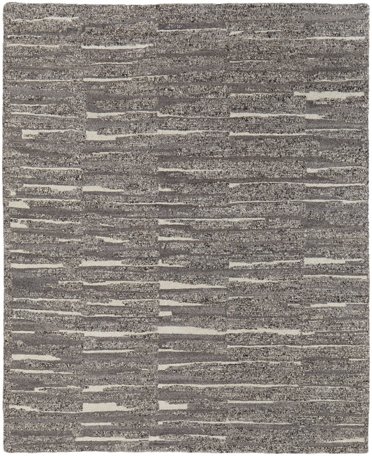 Navaro 8914F Charcoal/Ivory Rug by Feizy