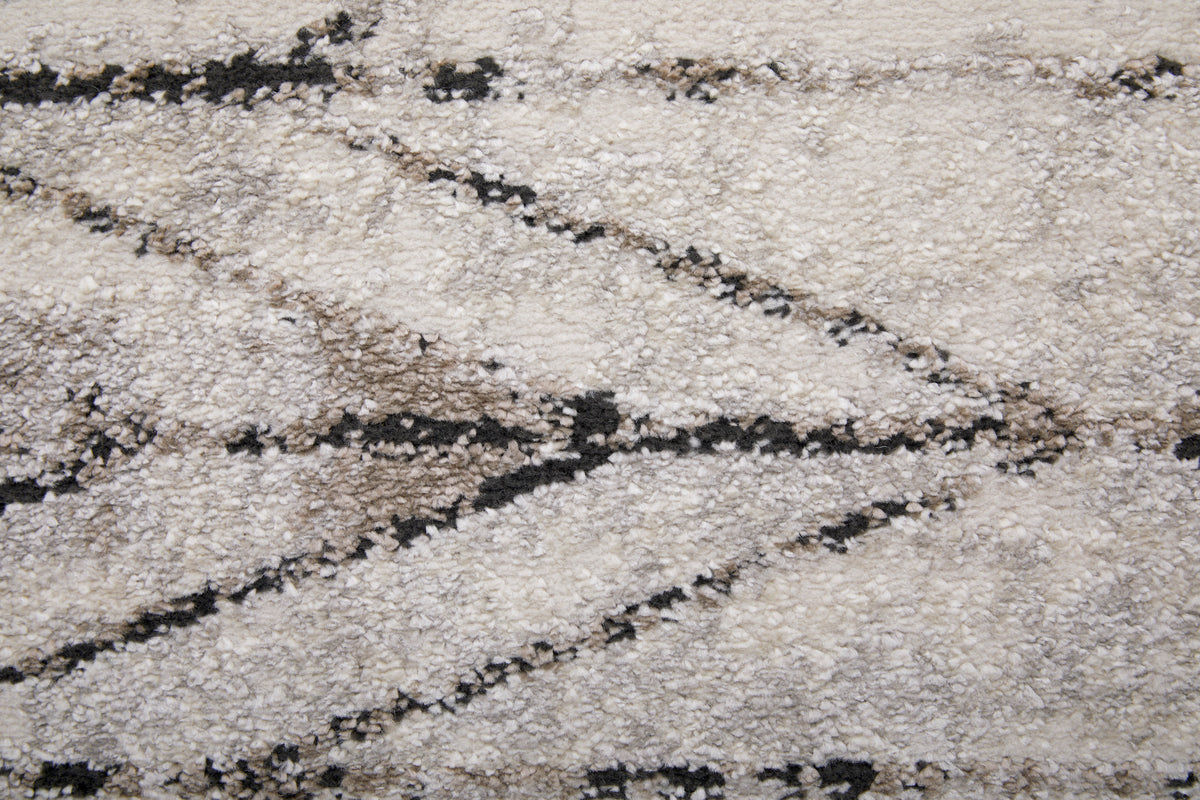 Vancouver 39NTF Beige/Brown Rug by Feizy