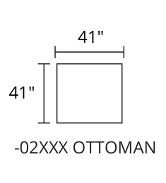 Ottoman diagram — 41 x 41 in