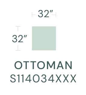 FORMATION Ottoman dimensions