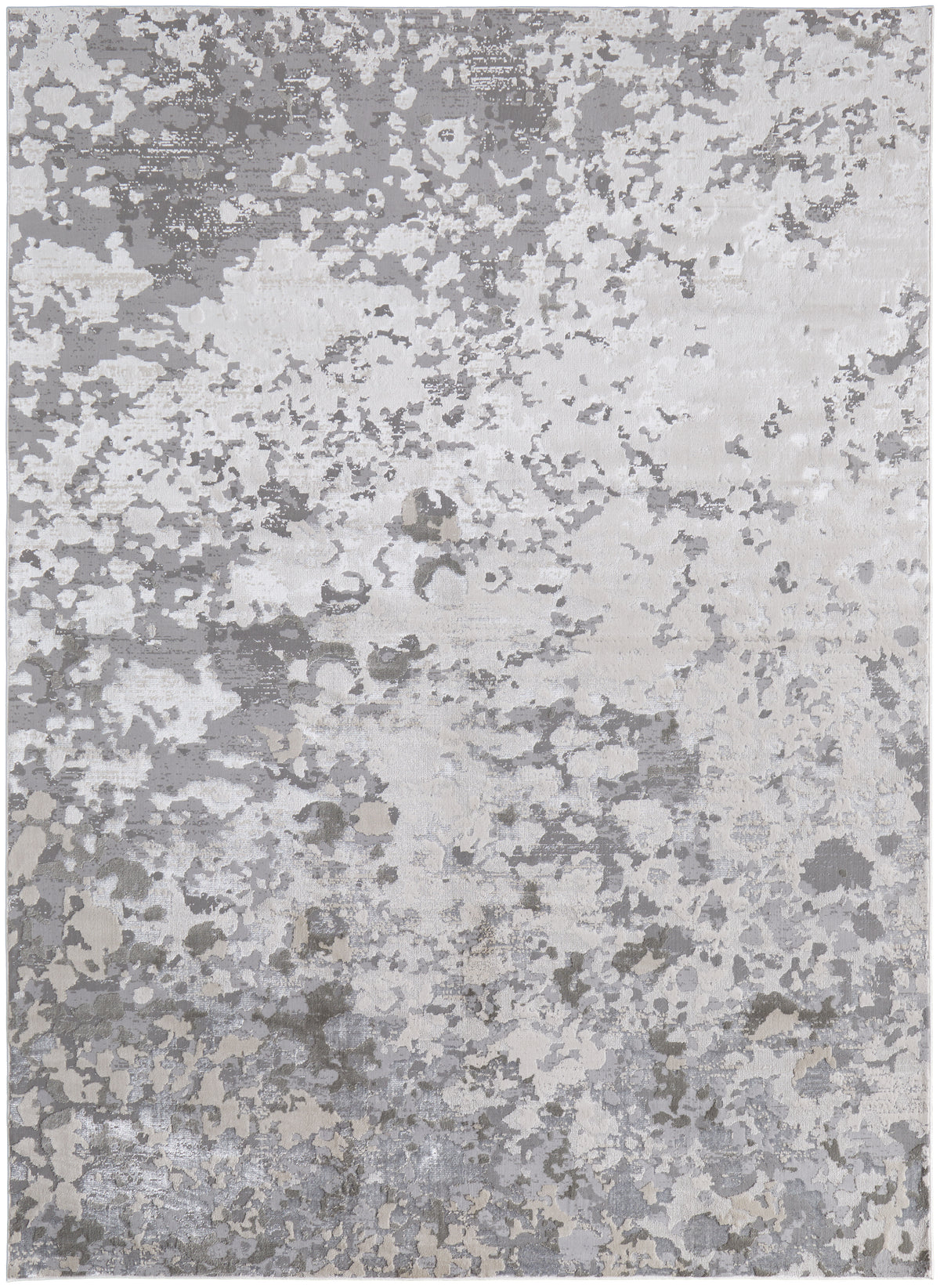 Micah 3336F Silver/Gray Rug by Feizy