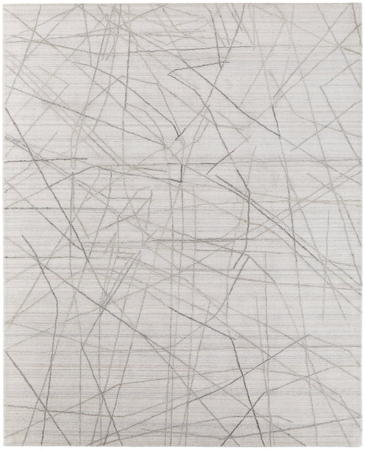 Whitton 8894F Ivory/Charcoal Rug by Feizy