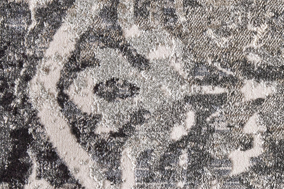 Kano 3871F Charcoal/Ivory Rug by Feizy