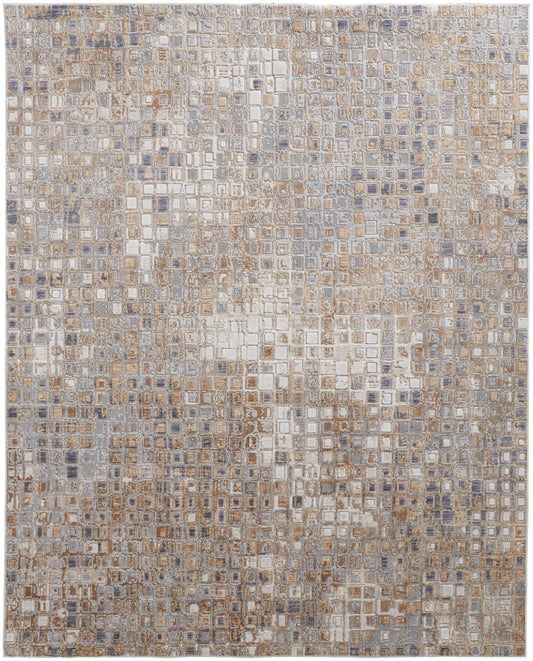 Laina 39G0F Beige/Gray Rug by Feizy