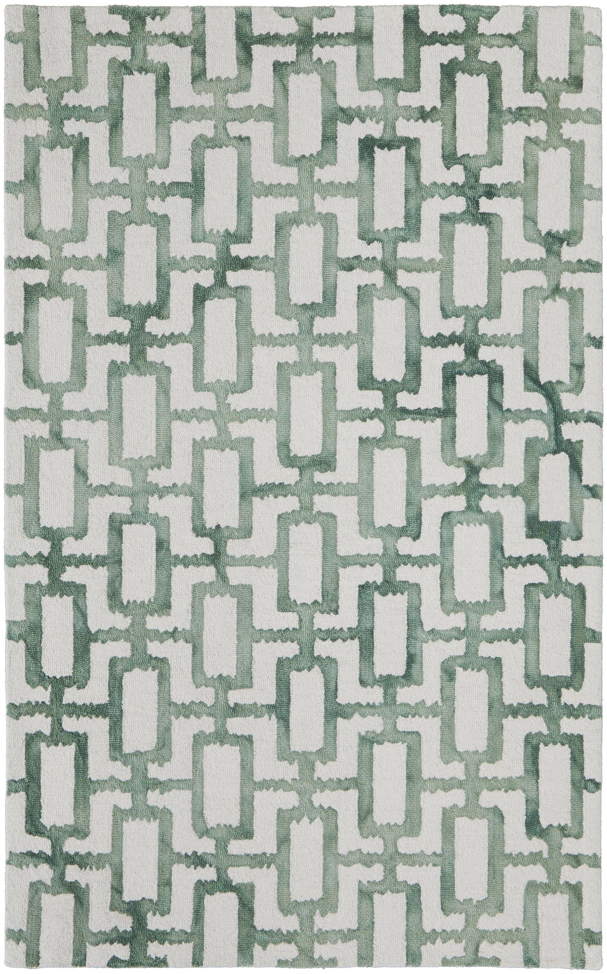 Lorrain 8919F Green/Ivory Rug by Feizy