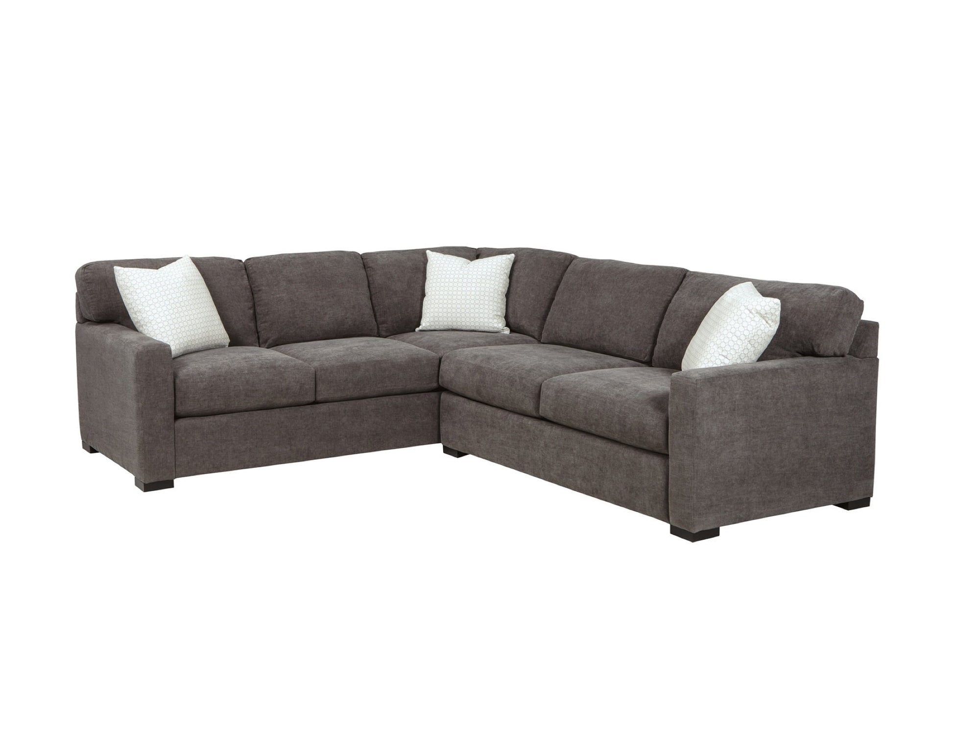 GREGORY two-piece corner sectional, studio silo