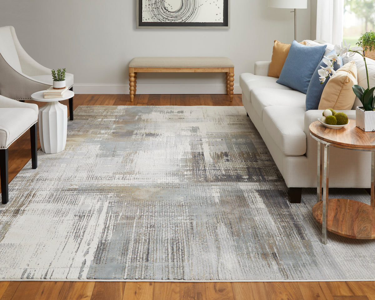 Clio 39LWF Ivory/Multi Rug by Feizy