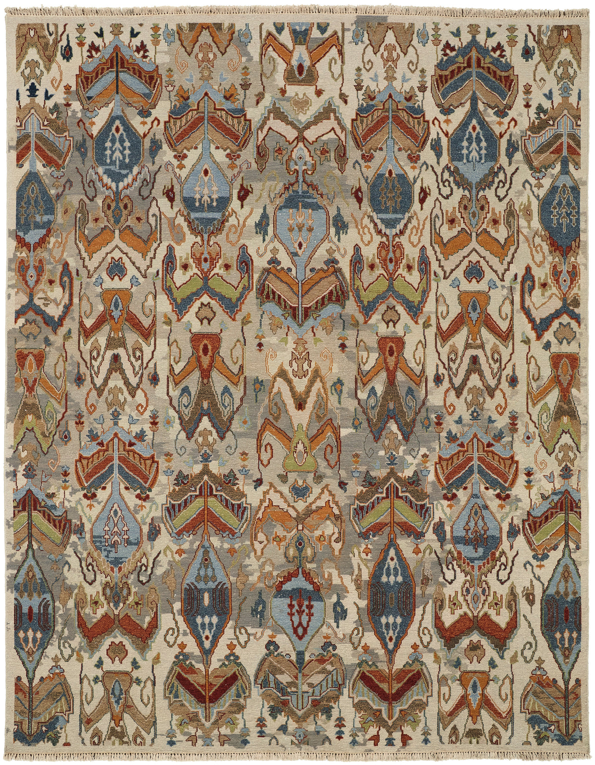 Leylan 0563F Blue/Multi Rug by Feizy