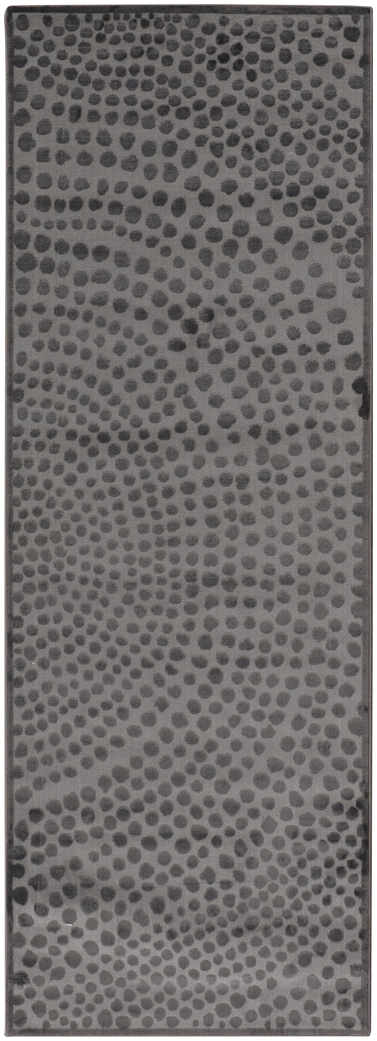 Gaspar 3835F Castle/Dark Gray Rug by Feizy