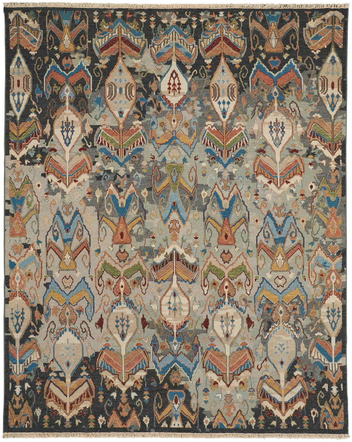 Leylan 0563F Blue/Multi Rug by Feizy