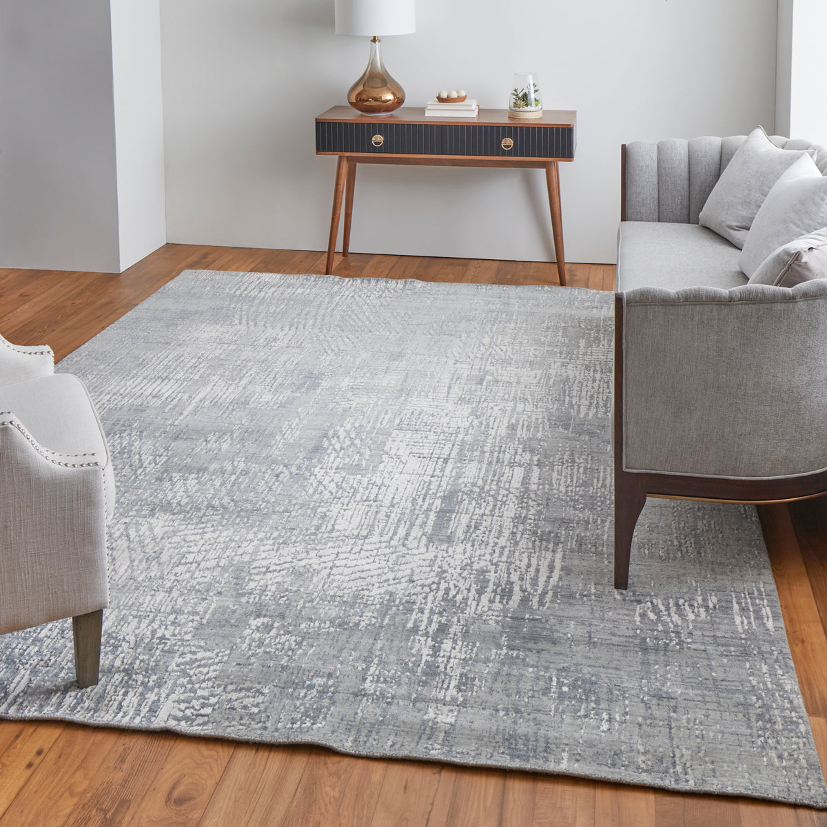 Eastfield 69A1F Gray Rug by Feizy