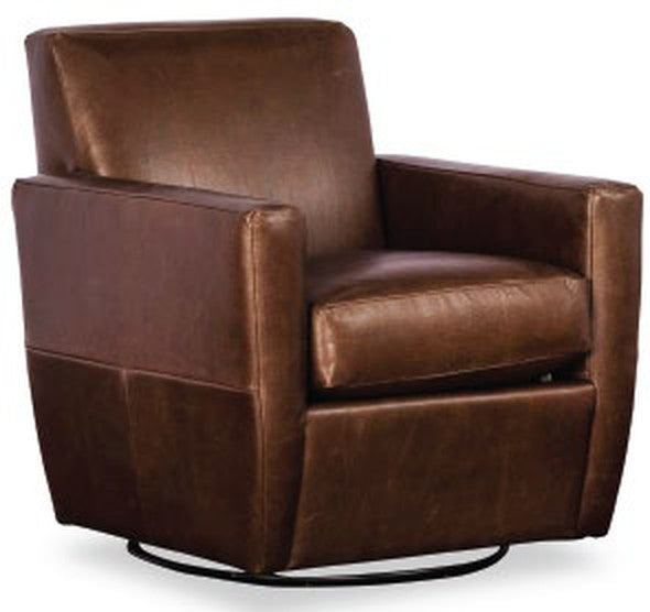 Vancouver Swivel Leather Chair — JL Collection Leather