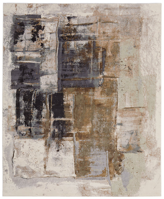 Clio 39LUF Gray/Multi Rug by Feizy