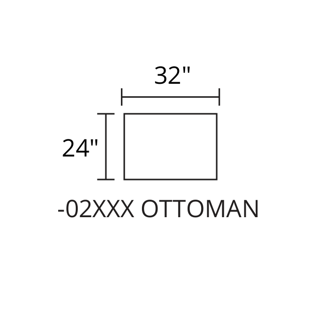 Ottoman diagram — 32″ × 24″