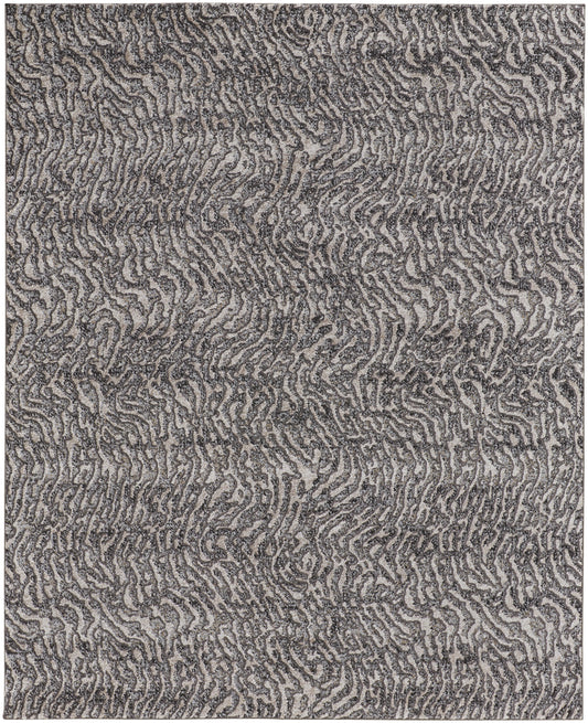 Vancouver 39FJF Beige/Charcoal Rug by Feizy
