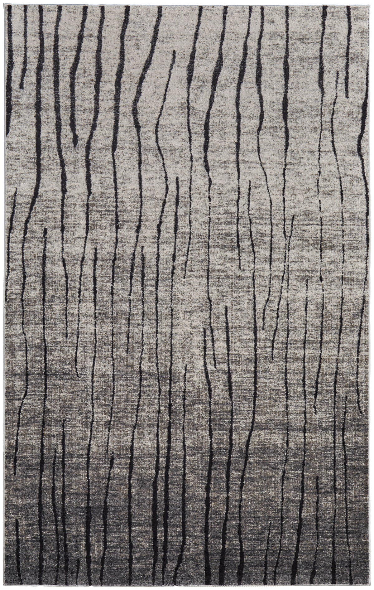 Kano 39LIF Ivory/Charcoal Rug by Feizy