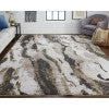 Vancouver 39FGF Charcoal/Beige Rug by Feizy