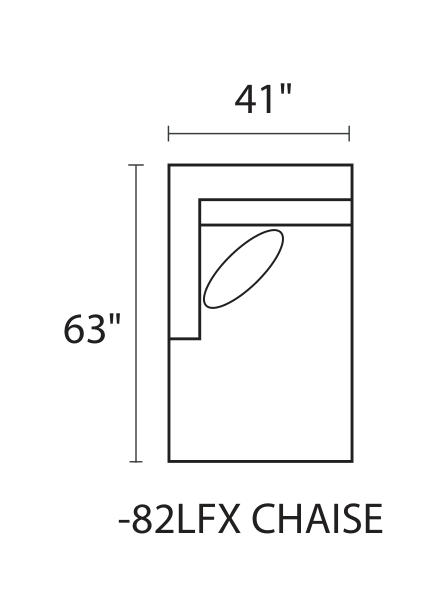 LAF Chaise diagram