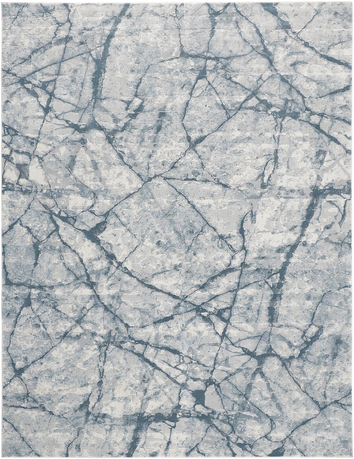 Atwell 3282F Aqua Rug by Feizy