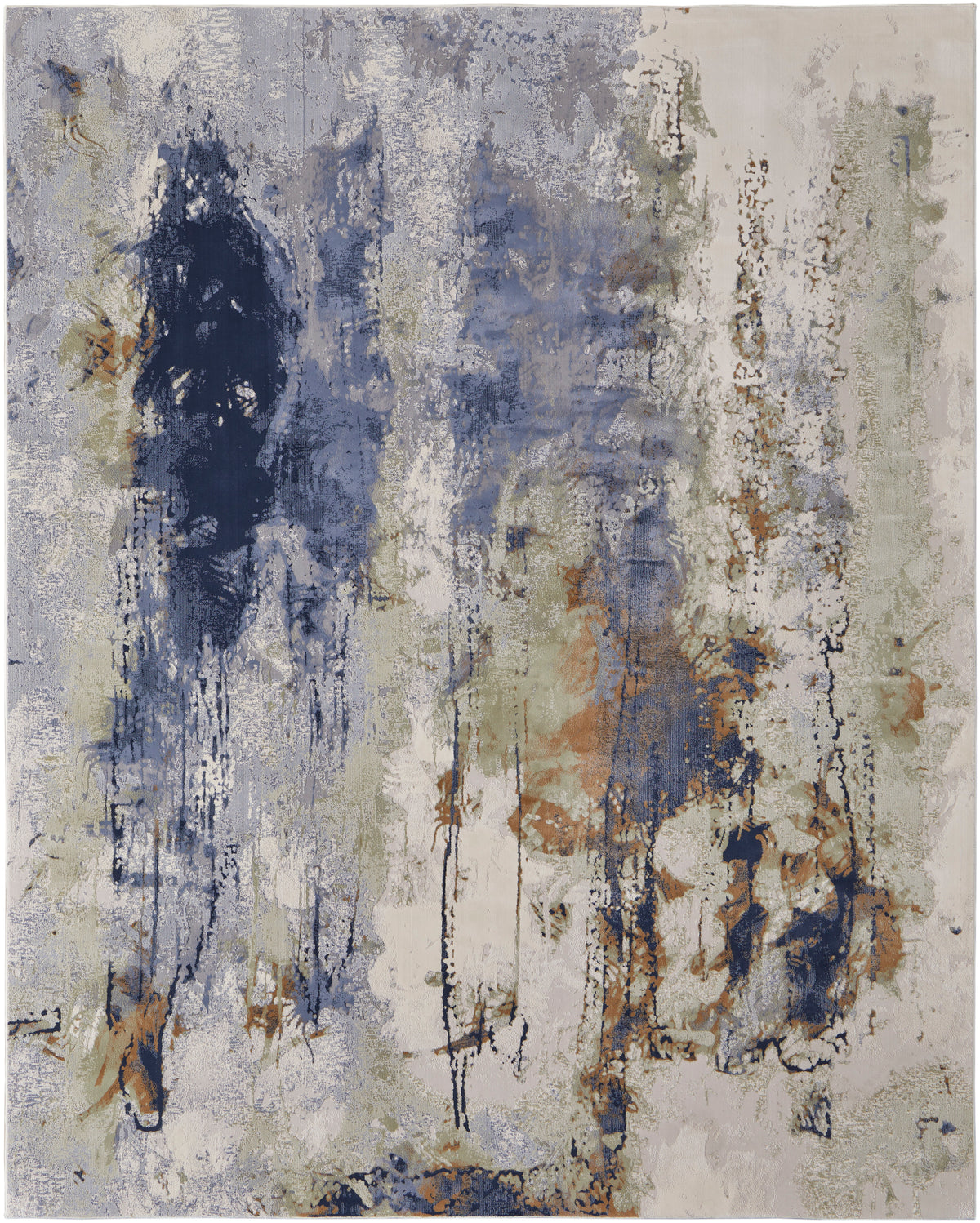 Clio 39K1F Blue/Multi Rug by Feizy