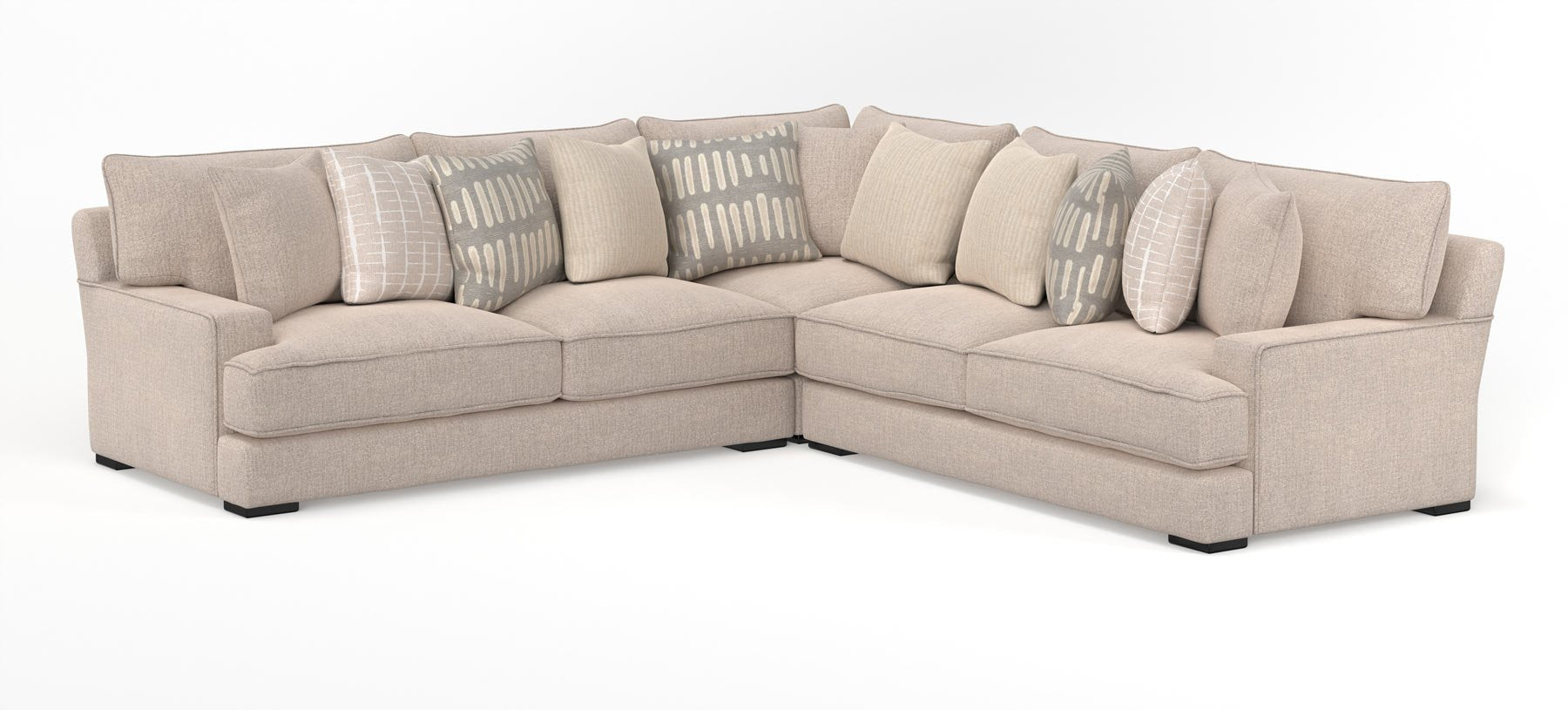MATHIS corner sectional, angled view
