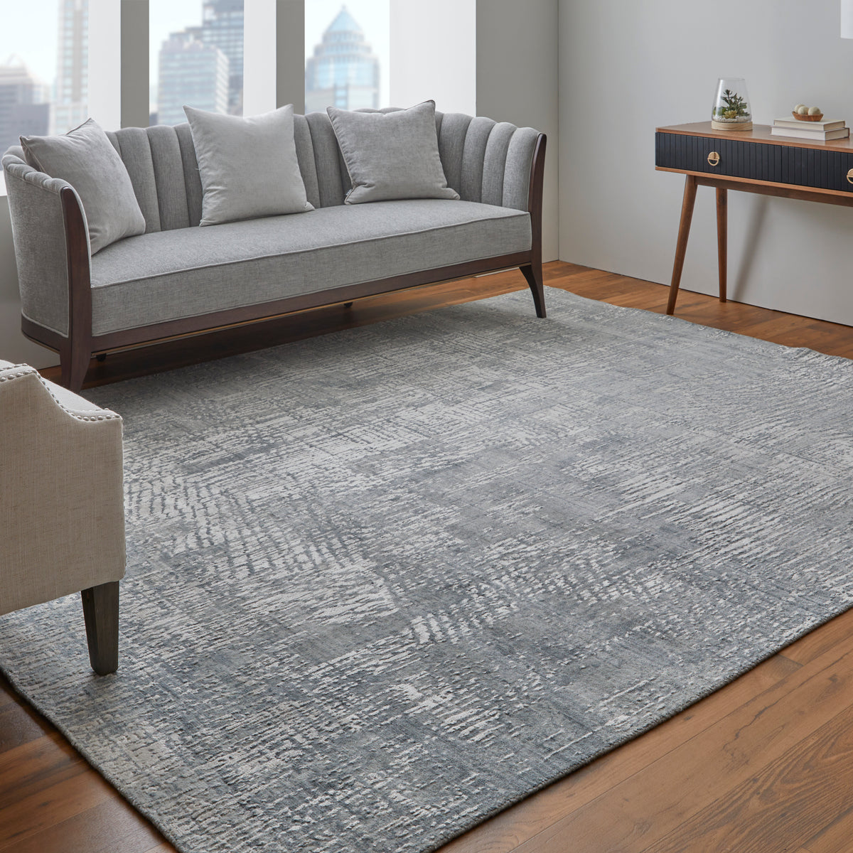 Eastfield 69A1F Gray Rug by Feizy
