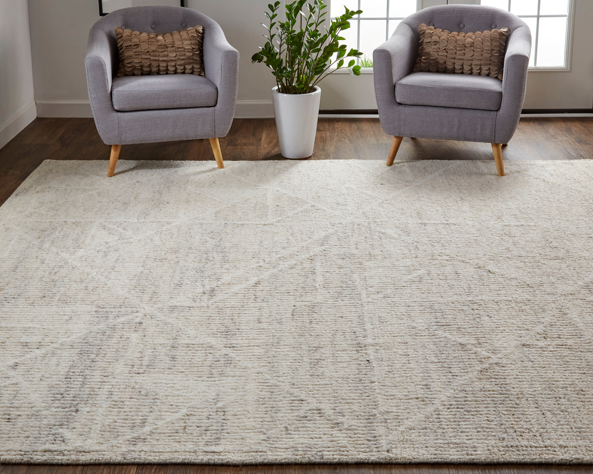 Alford 6921F Ivory/Beige Rug by Feizy