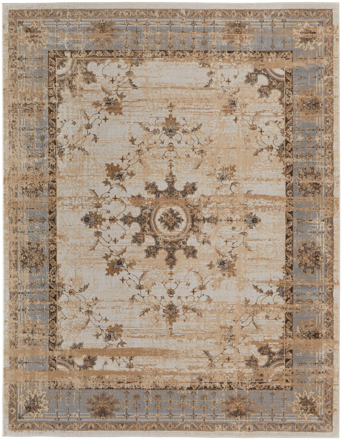 Celene 39KWF Beige/Gray Rug by Feizy
