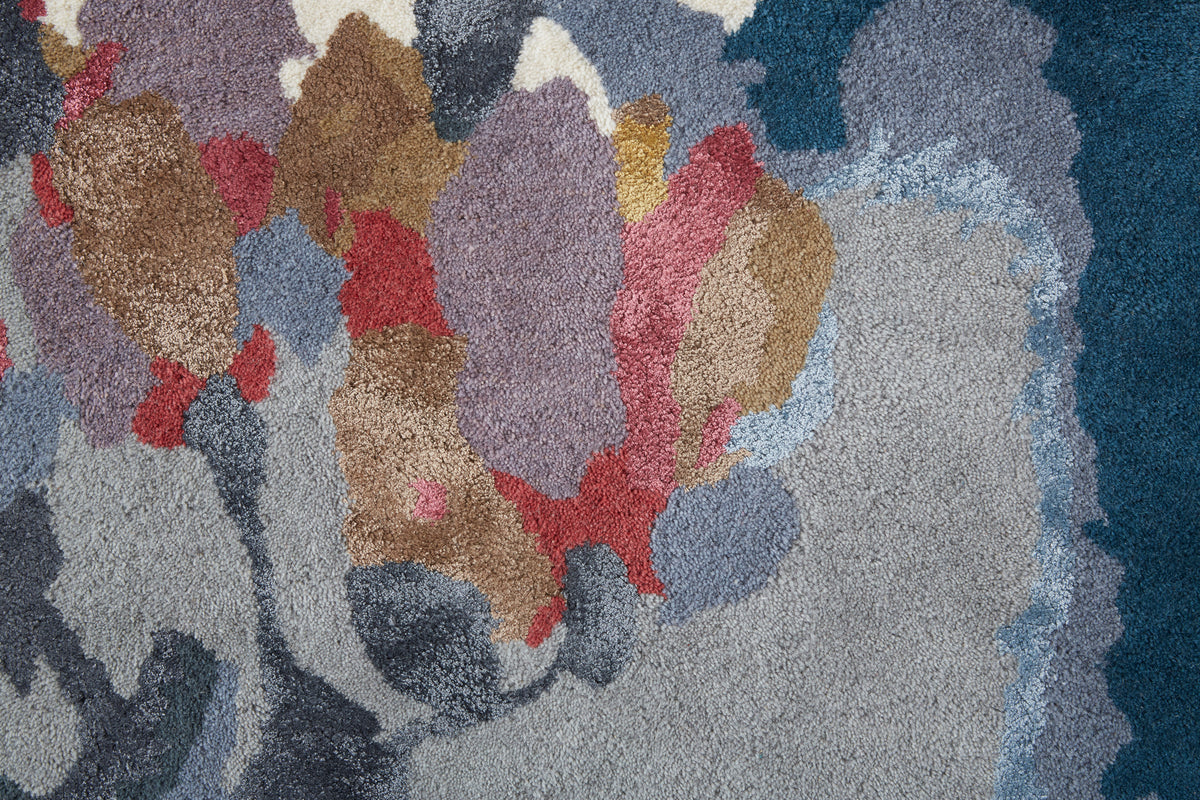 Dafney 8869F Blue/Multi Rug by Feizy