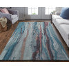 Amira 8634F Teal/Multi Rug by Feizy