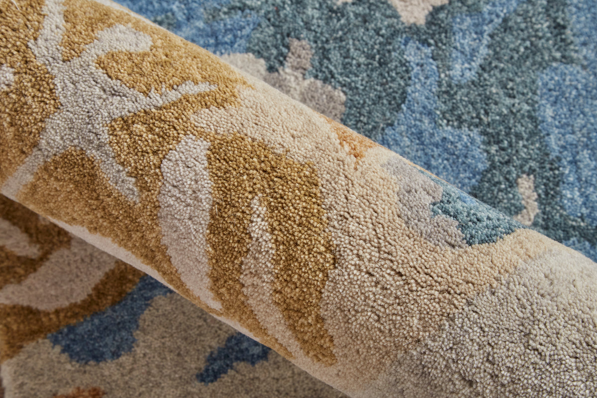 Everley 8645F Gray/Multi Rug by Feizy