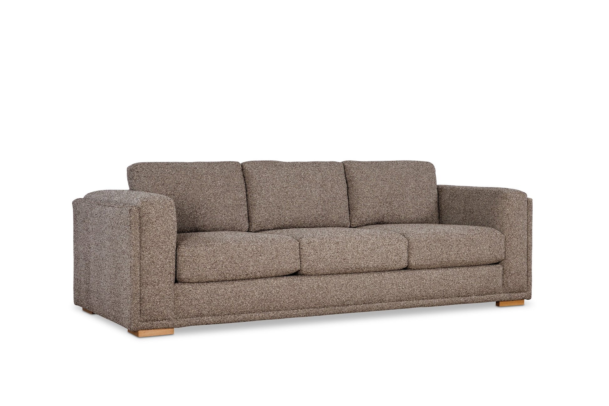 OLSEN sofa in Gellar Earth, front view