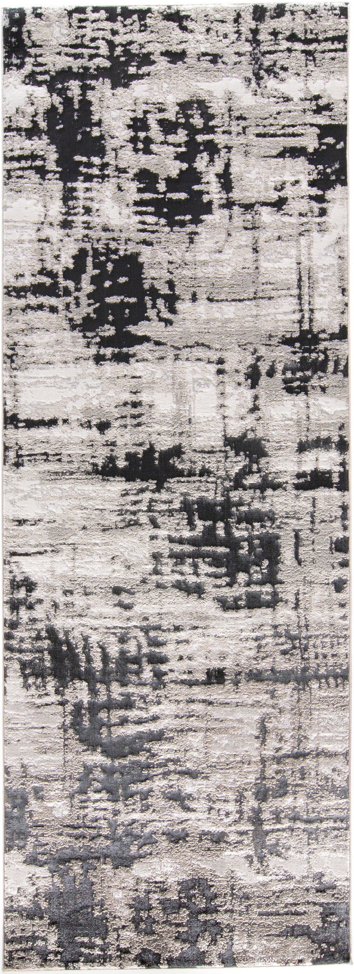 Micah 3339F Black Rug by Feizy