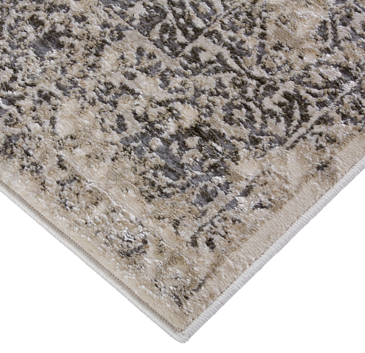 Prasad 3682F Light Gray Rug by Feizy