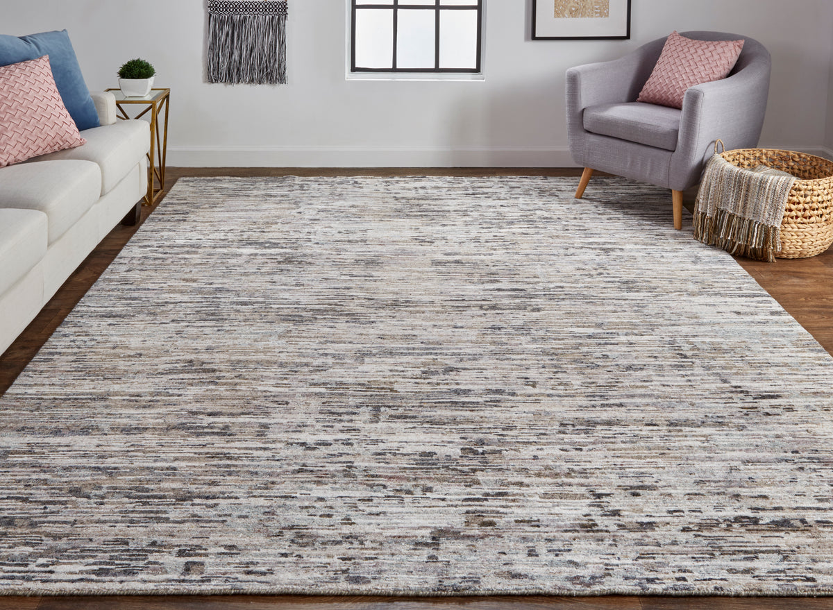 Conroe 6821F Gray Rug by Feizy