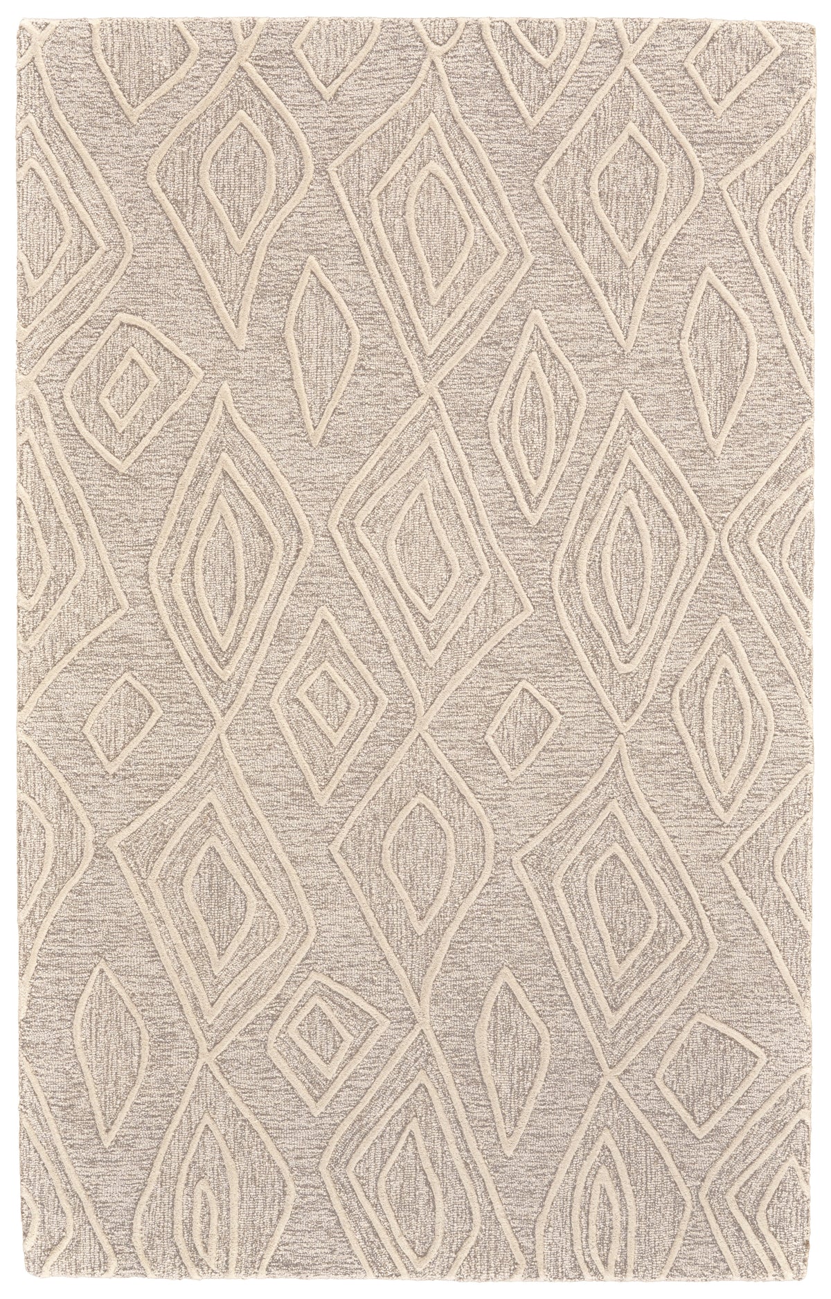 Enzo 8738F Ivory/Natural Rug by Feizy