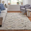 Anica 8004F Ivory/Blue Rug by Feizy