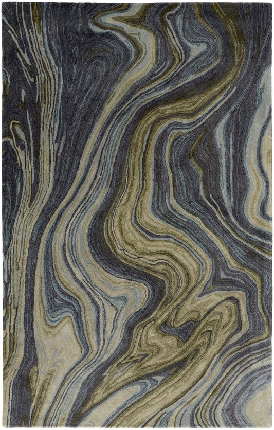 Amira 8631F Blue/Green Rug by Feizy