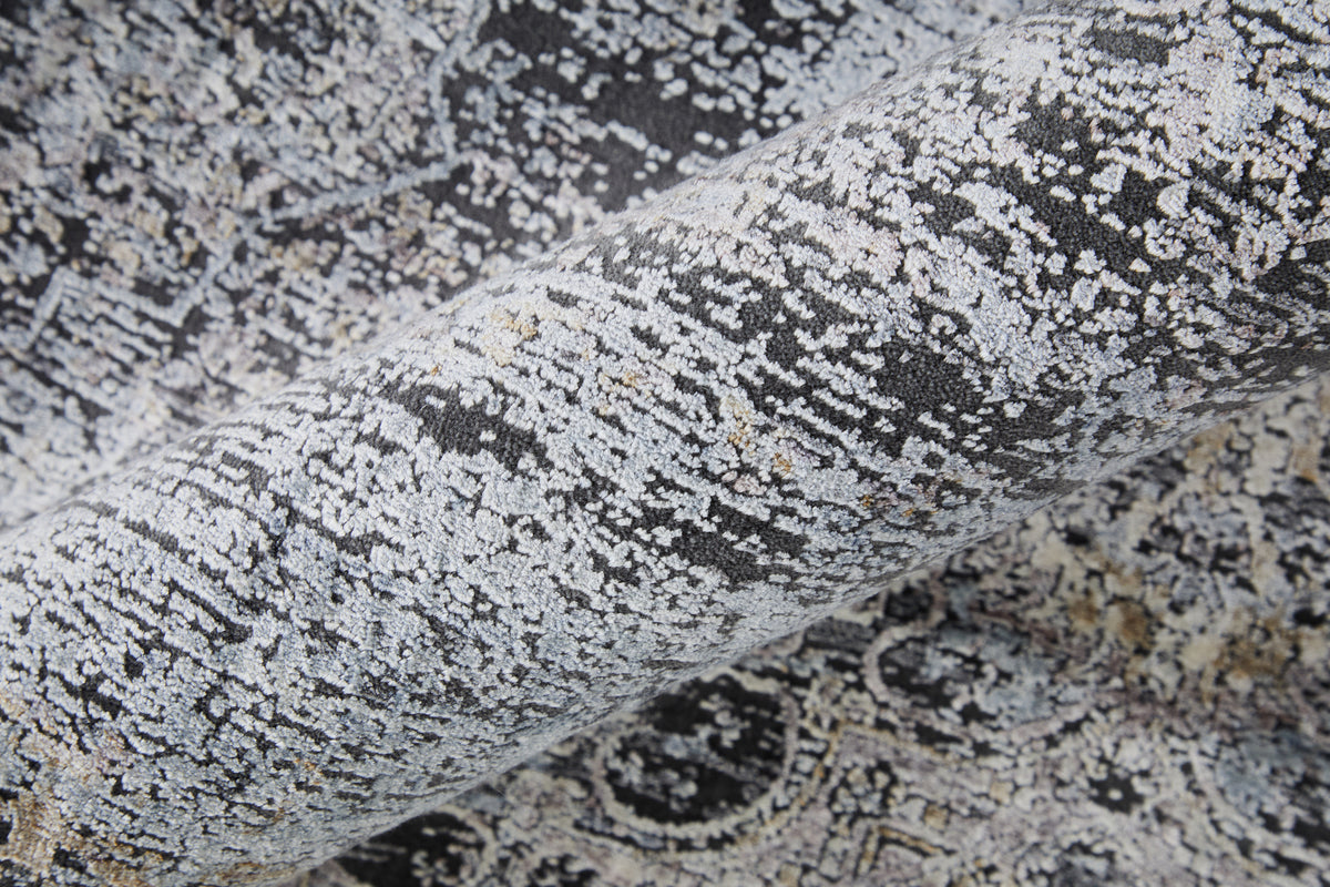 Sarrant 3963F Smoke Rug by Feizy