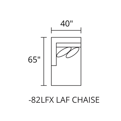 LAF Chaise diagram