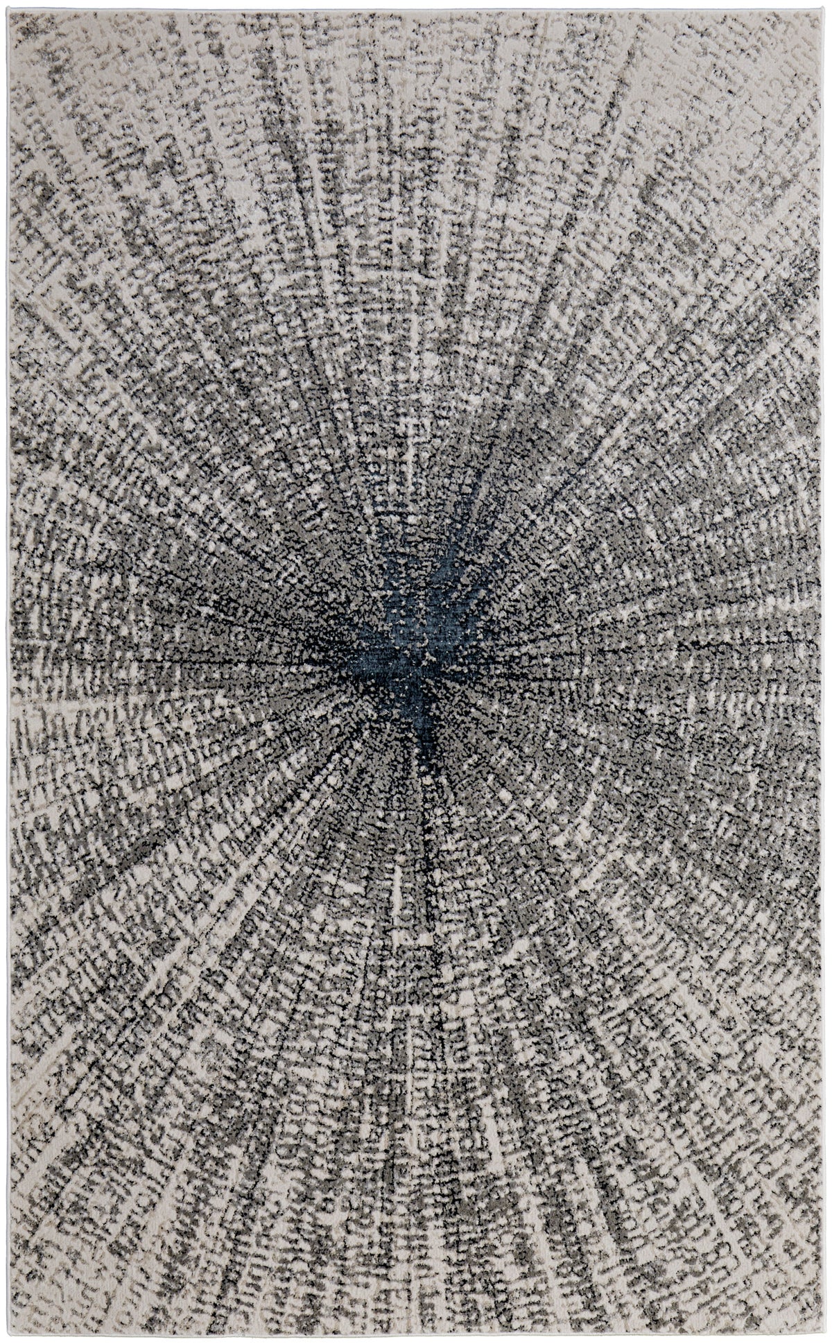 Micah 39LTF Ivory/Silver Rug by Feizy