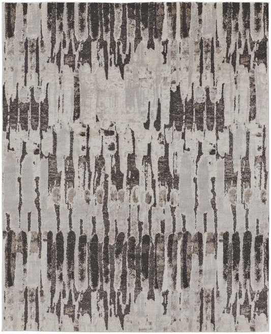 Vancouver 39FIF Gray/Charcoal Rug by Feizy