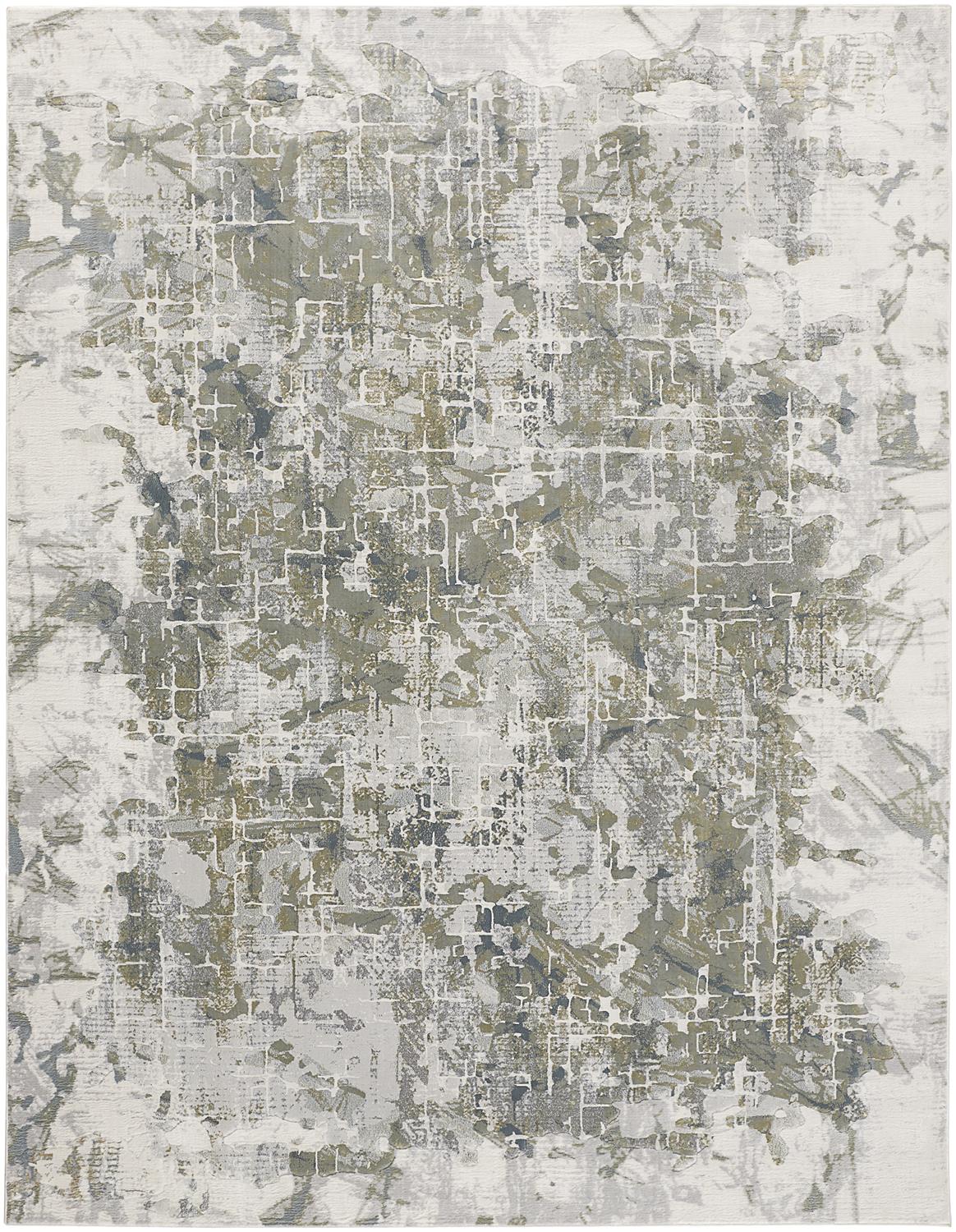 Atwell 3146F Silver Rug by Feizy