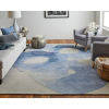 Anya 8887F Blue Rug by Feizy